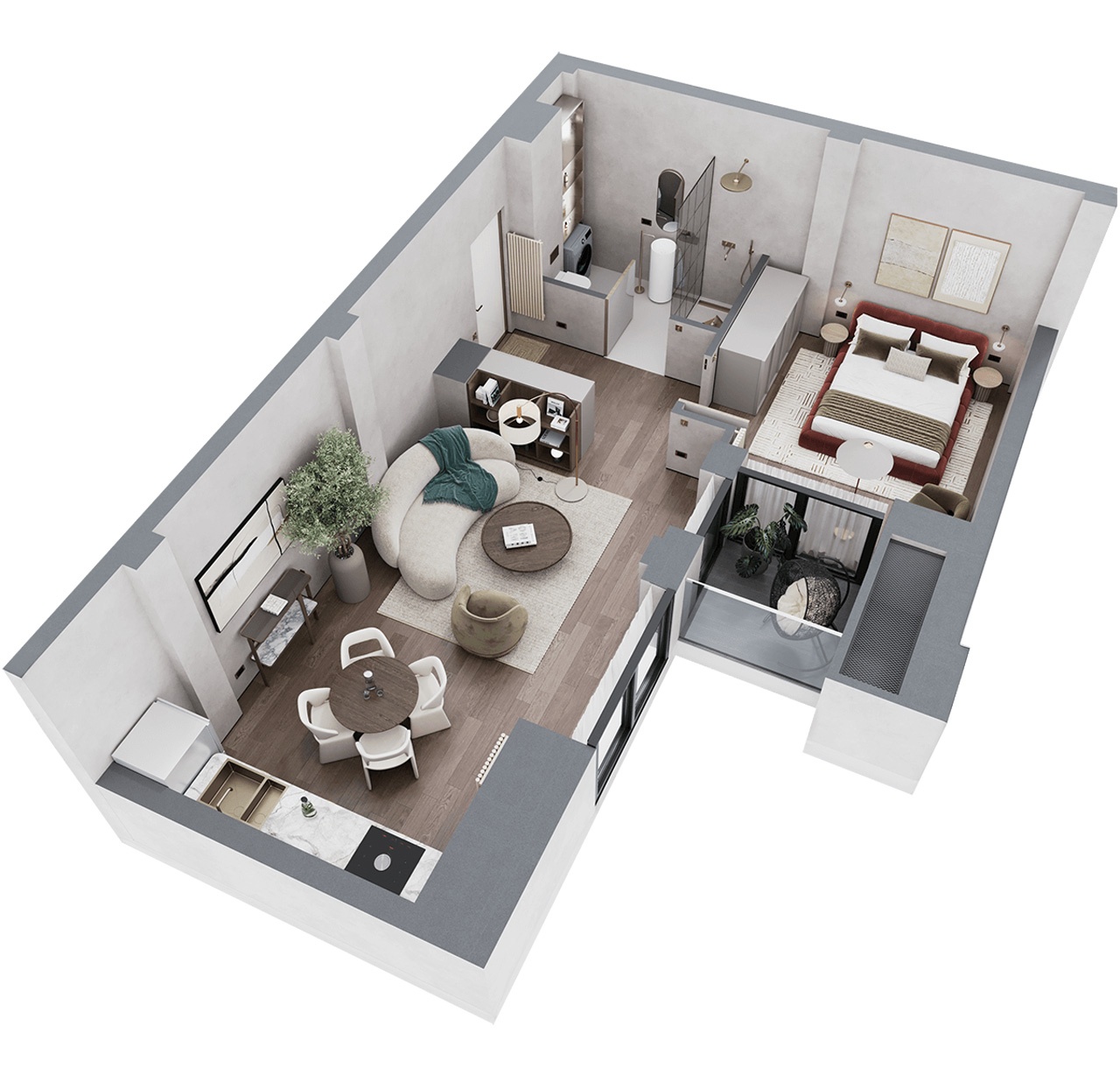 Apartment N3 - 3D