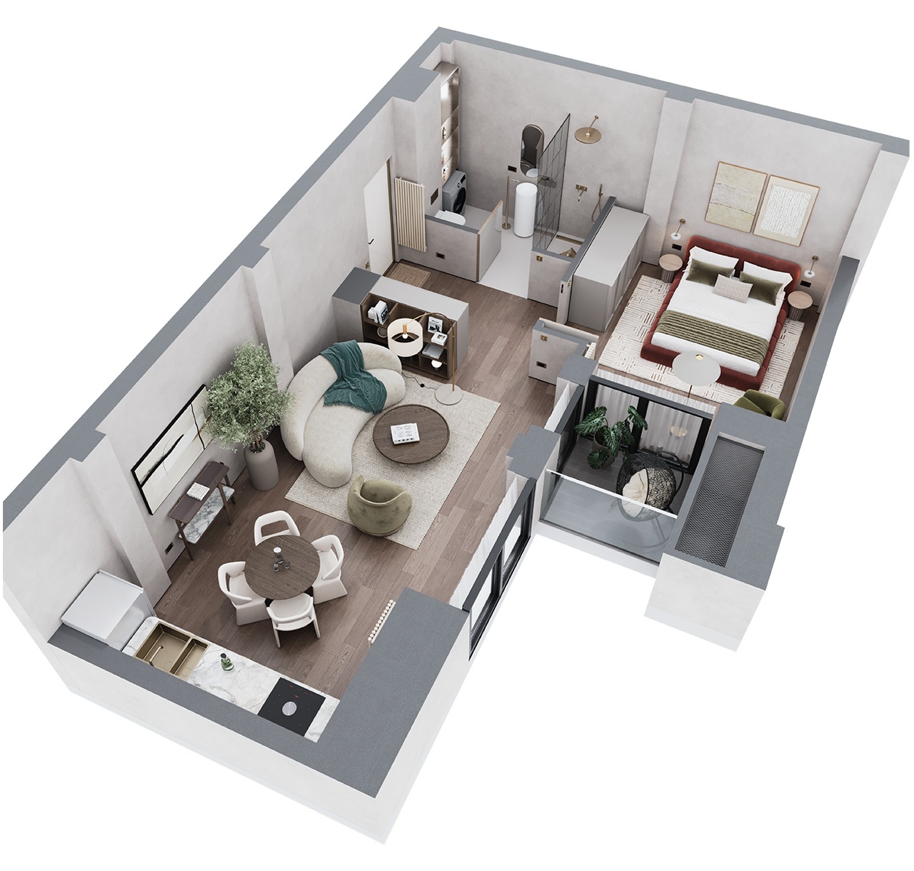 Apartment N12 - 3D