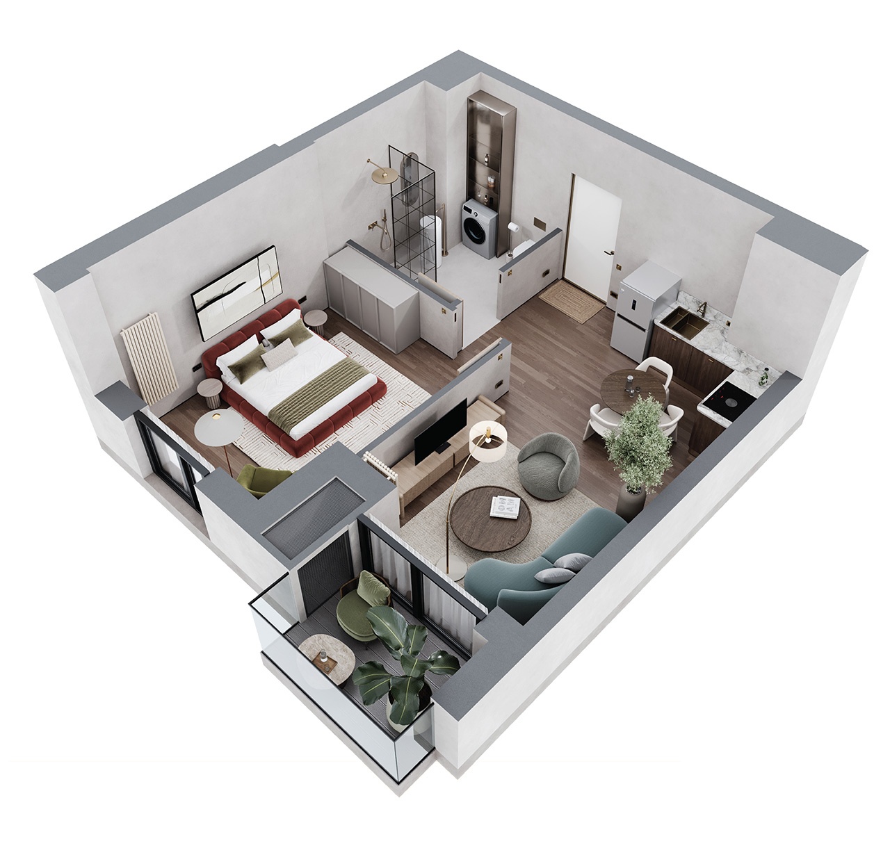 Apartment N1 - 3D