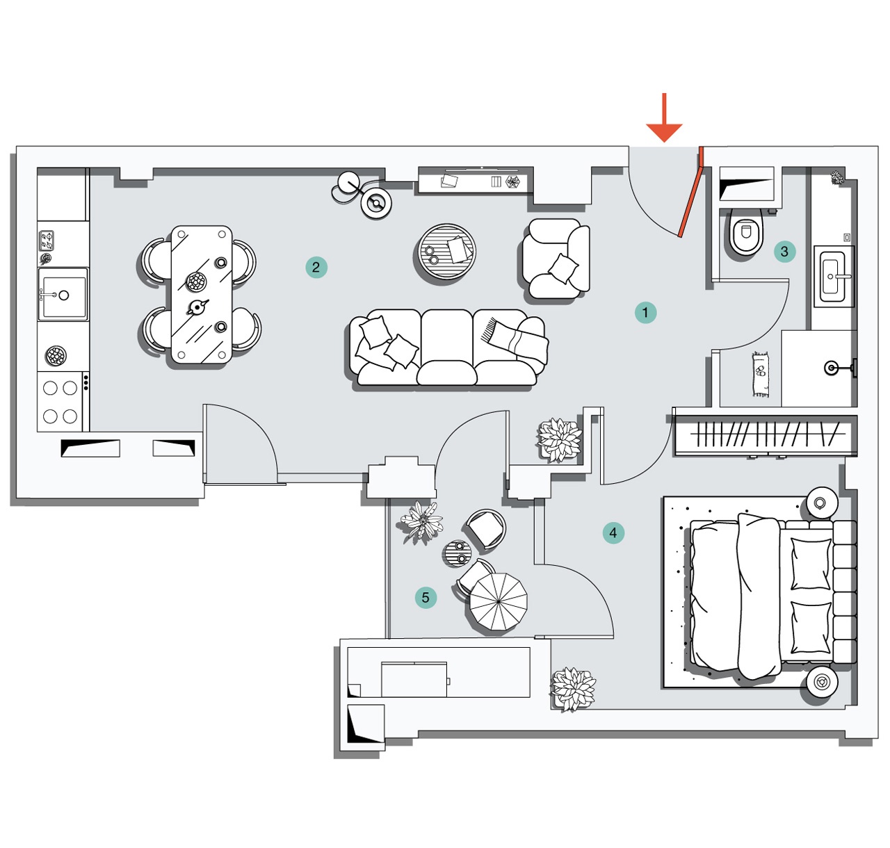 ბინა N3 - 2D