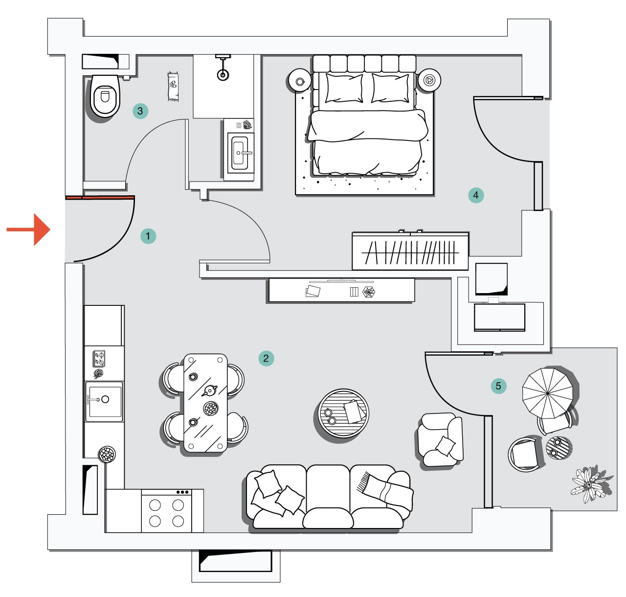 ბინა N9 - 2D